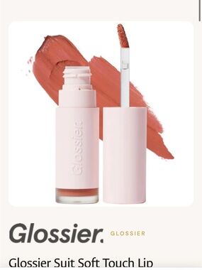 Glossier curve soft touch lip crème new.